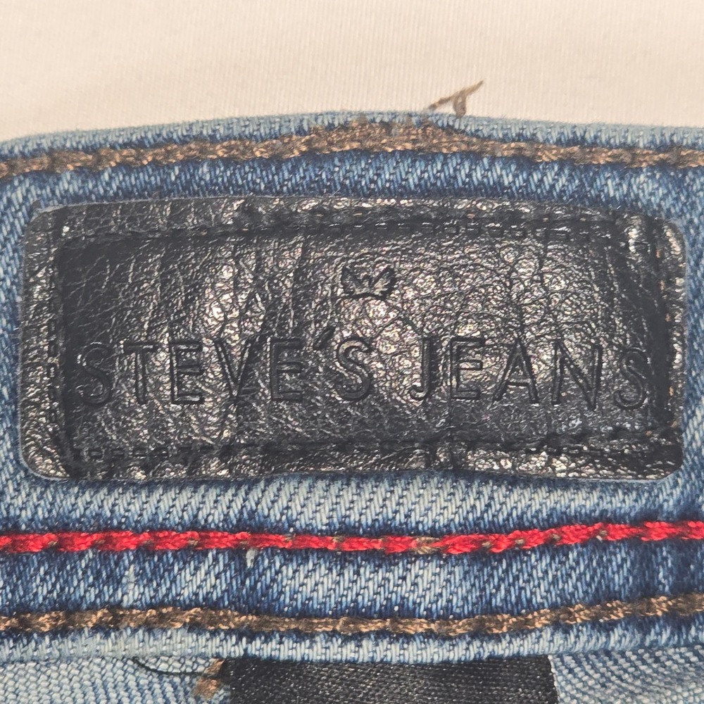Steve's Jeans Mens 30x30 Medium Wash Straight Leg Stretch Denim Blue SU9AADJA - Picture 4 of 16